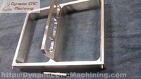 Dynamic CNC Machining - Seal Frame for a packaging machine