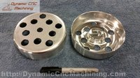 Dynamic CNC Machining - 10 Bore, Finger, Height Dish for Impianti Layer Processing