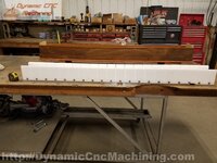 Dynamic CNC Machining - Log Cradle