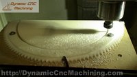 Dynamic CNC Machining - 120 tooth sprocket