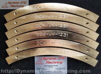 Dynamic CNC Machining - Bronze Slip Rings