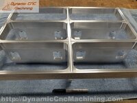 Dynamic CNC Machining - Sealing Frame for Multivac